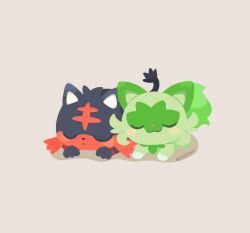 litten from pokemon by rizu (rizunm)