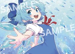 cirno from touhou by kawayabug