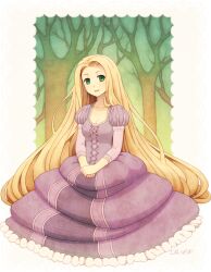 rapunzel (disney) from tangled (film) by dav-19