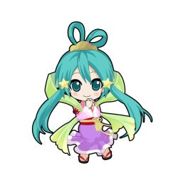 hatsune miku from vocaloid