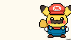 mario from pokemon by rizu (rizunm)