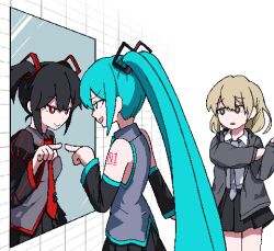 hatsune miku from vocaloid by atena fumei