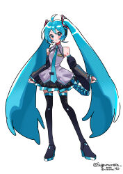 hatsune miku from vocaloid