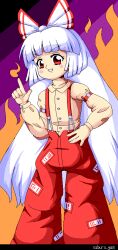 fujiwara no mokou from touhou
