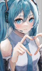 hatsune miku from vocaloid