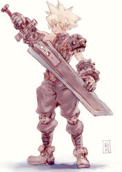cloud strife from final fantasy by li (lithium0522)