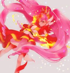 akagi towa from go! princess precure by yukiumisaka