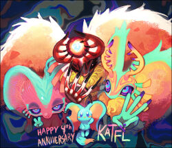 chaos elfilis from kirby (series) by kamabokobun