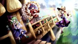 kochiya sanae from mountain of faith
