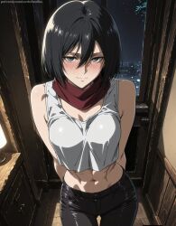 mikasa ackerman from shingeki no kyojin