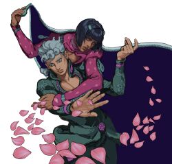 bruno bucciarati from jojo no kimyou na bouken by gyo (gin-kyo)