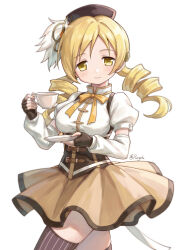 tomoe mami from mahou shoujo madoka magica