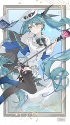 hatsune miku from vocaloid