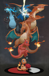 charizard from pokemon by blueberserker