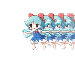 cirno from touhou by arinu