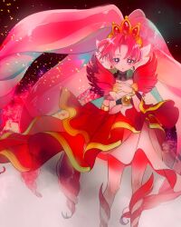 akagi towa from go! princess precure by yukiumisaka