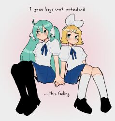 hatsune miku from vocaloid