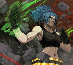 leona heidern from the king of fighters