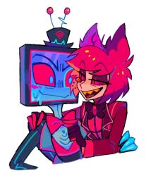 alastor (hazbin hotel) from hazbin hotel