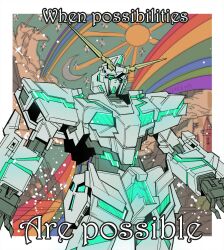 unicorn gundam from gundam