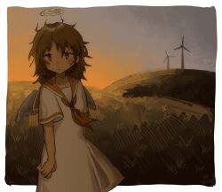 rakka (haibane renmei) from haibane renmei