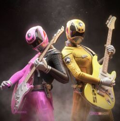 dekapink from power rangers by tokujay
