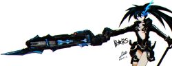 black rock shooter (character) from black rock shooter