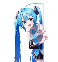 hatsune miku from vocaloid by tatyaoekaki
