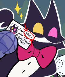 cat mike (deltarune) from deltarune by fafameow