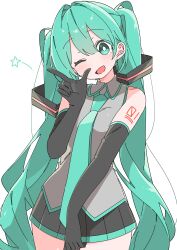 hatsune miku from vocaloid