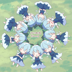 cirno from touhou by kuromame (8gou)