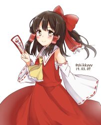 hakurei reimu from touhou by kazari s
