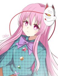 hata no kokoro from touhou by kazari s