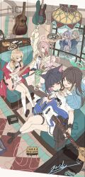 kazusa (band) (blue archive) from blue archive by yatsuka (846)