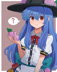 hinanawi tenshi from touhou