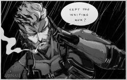 solid snake from metal gear (series) by menaslg