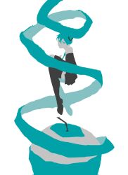 hatsune miku from vocaloid