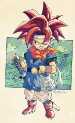 crono (chrono trigger) from chrono trigger by fenyon