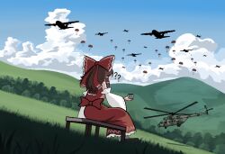 hakurei reimu from touhou