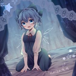 cirno from touhou by kuromame (8gou)