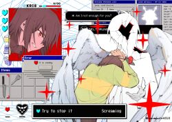 kris (deltarune) from deltarune by savepoint010