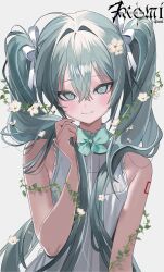 hatsune miku from vocaloid