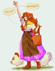 cucco from the legend of zelda