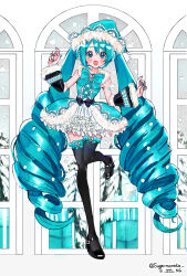 hatsune miku from vocaloid