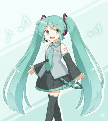 hatsune miku from vocaloid