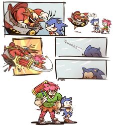 amy rose from sonic (series) by z-t00n