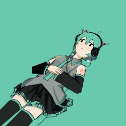 hatsune miku from vocaloid