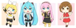hatsune miku from vocaloid