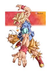 son goku jr. from dragon ball by beatlo (rodrigo38658978)