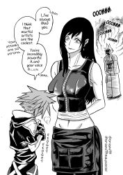 cloud strife from final fantasy by onism179
